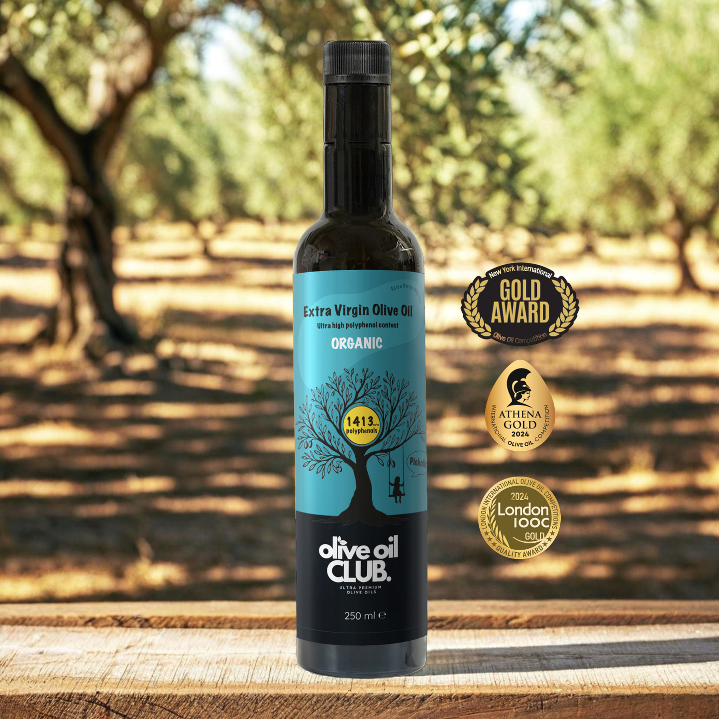 Picholine (1413 mg/kg polyphenols)