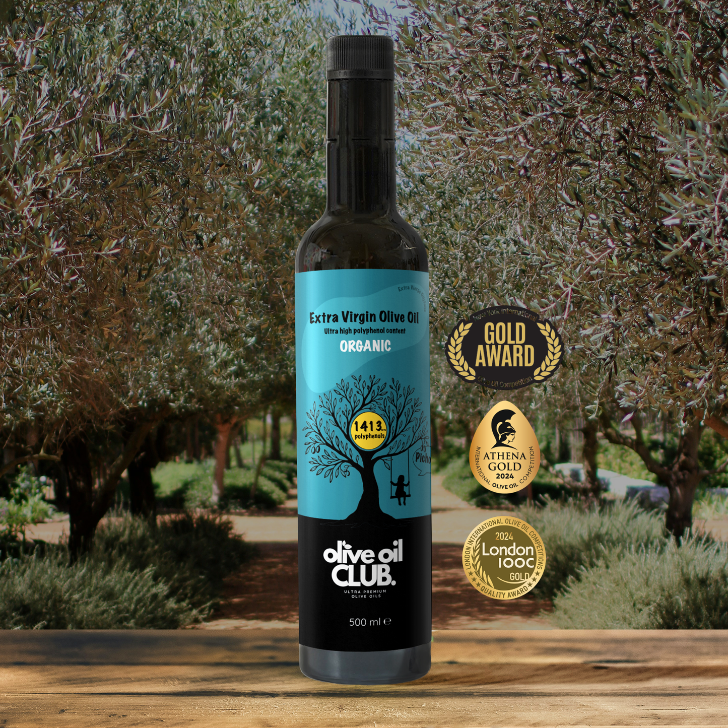 Picholine (1413 mg/kg polyphenols)